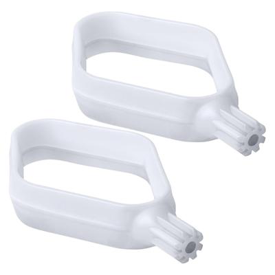Pack of 2 Cookie Dough Stirrer Cookie Maker Accessories Cookie Maker Paddles Plastic Texture Cookie Machine Attachments