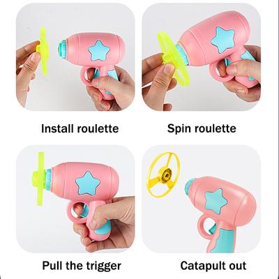 New Funny Cat Toy Interactive Play Pet Training Toy Mini Flying Disc Windmill Catapult Pet Toys Cat Dog Chewing Playing Supplies