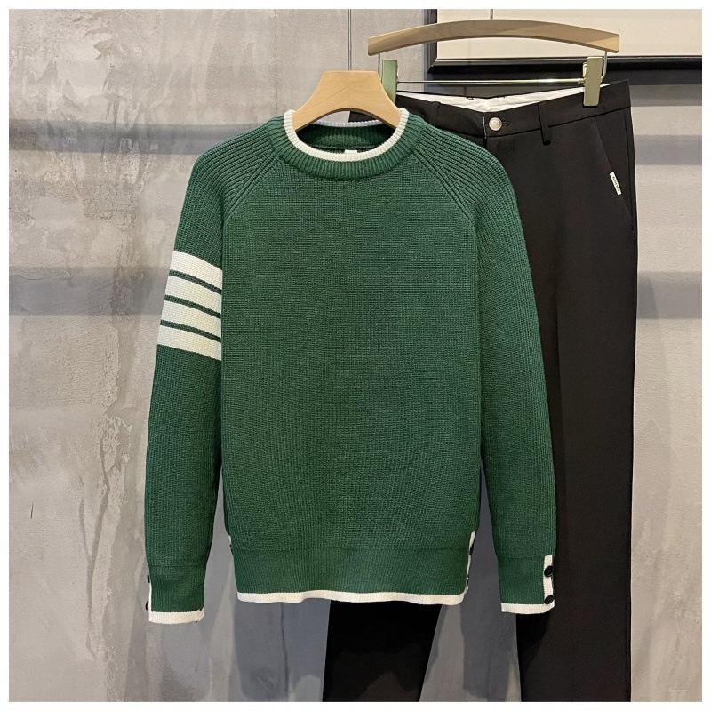 

Мужской модный зимний свитер: Универсальный, облегающий, стильный и красивый дизайн для подростков 3X-Large