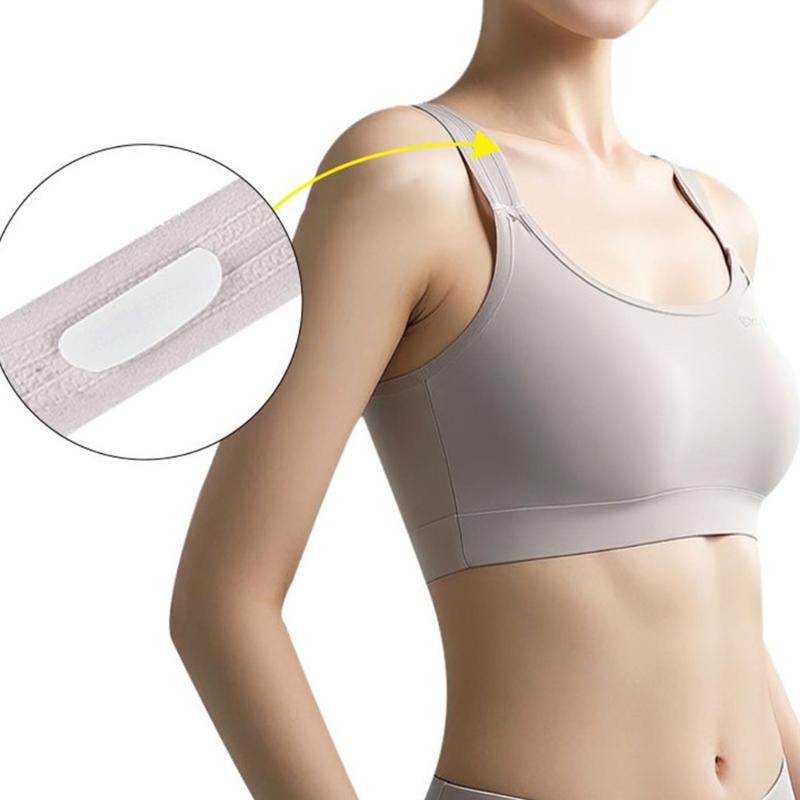 Anti-Slip Shoulder Protectors Pads Slip Shoulder Pad Ease Shoulder Discomfort Adhesive Silicone Bra Strap Cushions Holder