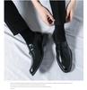 Men's Plus Size Leather Loafers: Versatile British Slip-On Shoes for Business, Formal Wear, Weddings, and Grooms