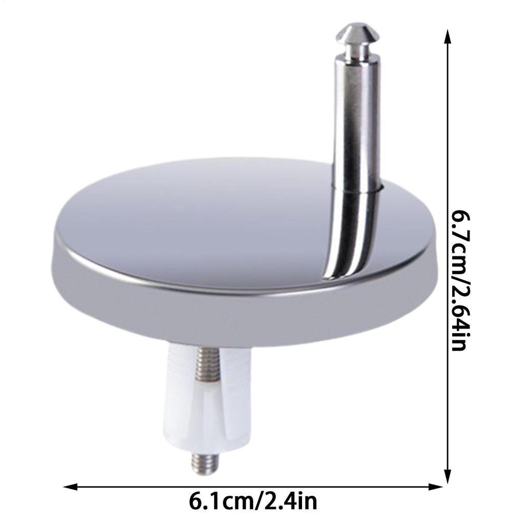 2Pcs Toilet Seat Hinges Universal Seat Top Fix Hinge Stainless Steel Replacement Toilet Seat Parts Mounting Connector Attachme
