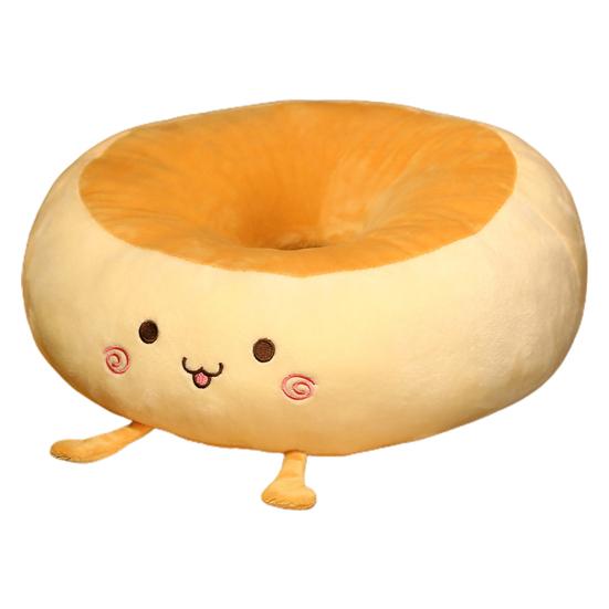 

Круглая подушка для сиденья с мультяшным дизайном, очаровательная, супермягкая, износостойкая, моющаяся, декоративная подушка B
