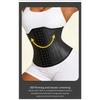 Gaine Amincissante en Latex Grande Taille Corset Post-Partum Contrôle du Ventre Ceinture Minceur pour la Taille