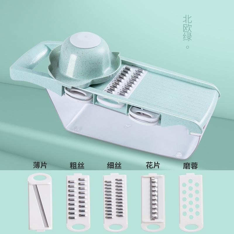 Multi-function Shredder Potato Manual Shred Slicer Home Kitchen Carrot Wire Grater