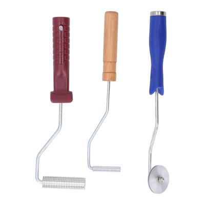 3Pcs Fiberglass Roller Tools Kit Aluminum Alloy Fiberglass Resin Laminating Bubble Roller Set for Tub Shower Bathtub