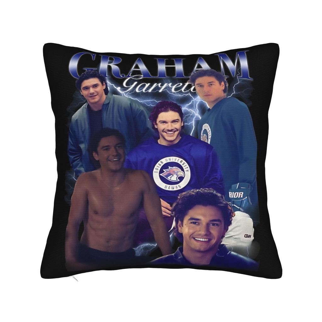 Off Campus Garrett Graham Pillow Case Comfy Pillow Cover Vintage Pillowcases For Sofa Home Decor
