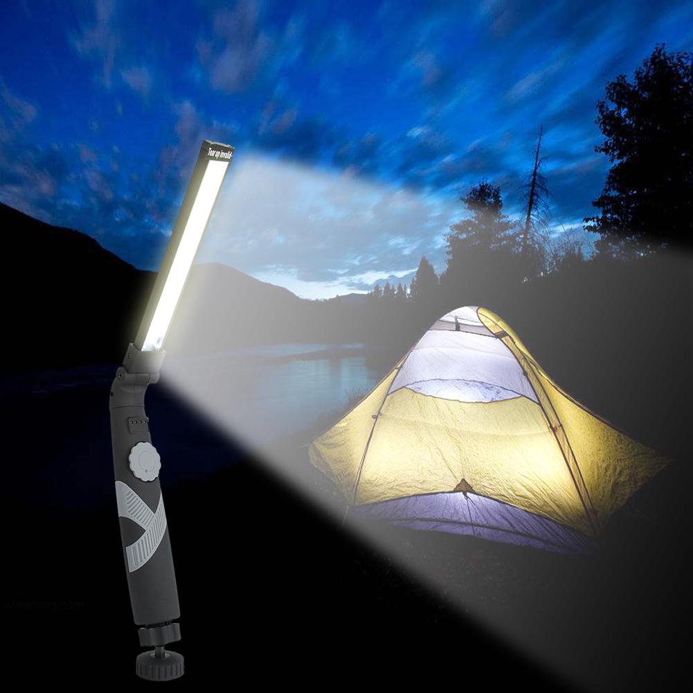 Tragbares LED-Arbeitslicht USB-Wiederaufladbar Faltbare Taschenlampe Notlicht