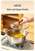 Food-Grade Stainless Steel Hot Pot & Rice Cooker for Portable Stove - Outdoor Stew & Soup Pot