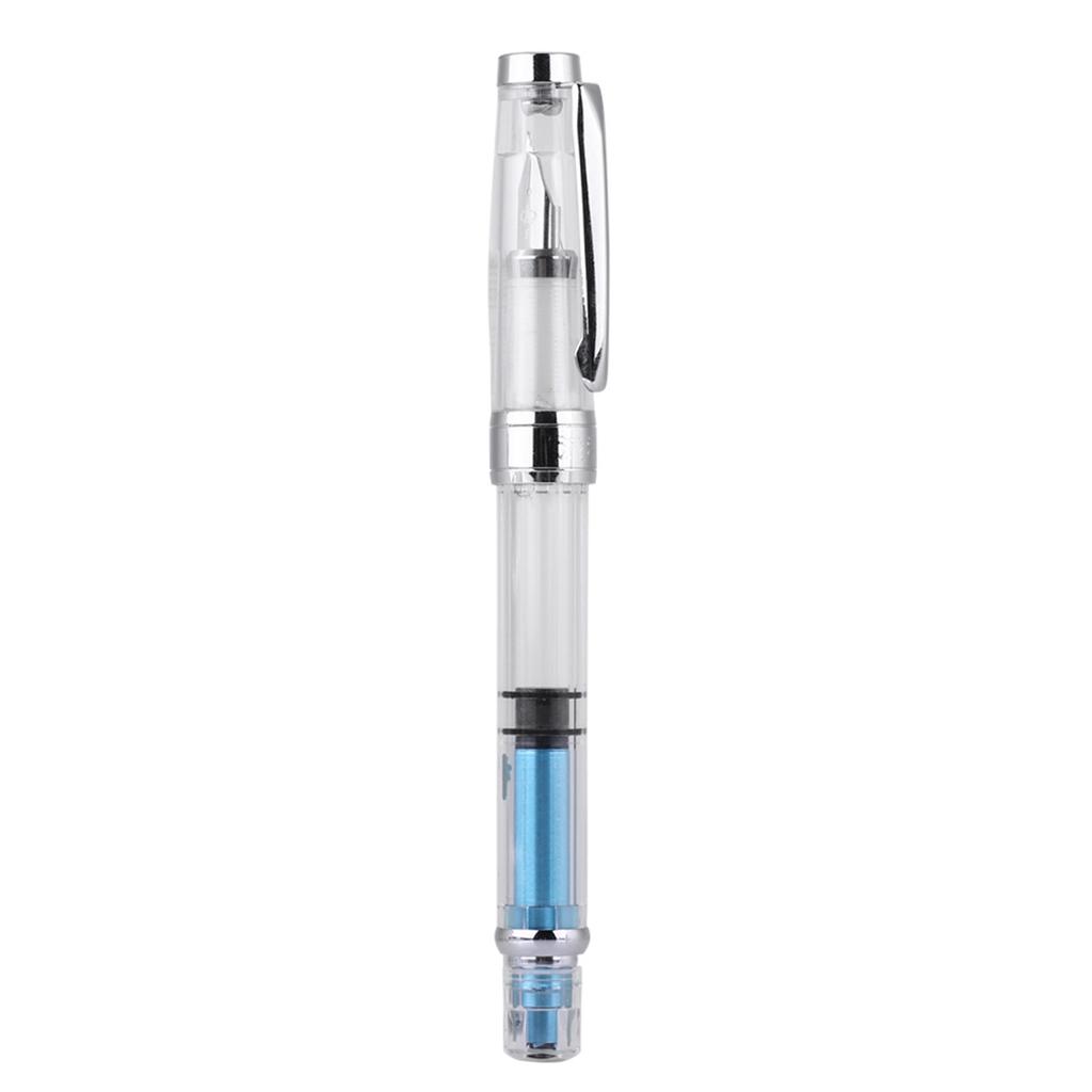 Pack of 4 0.5 mm F Fountain Pen Stationery Point Transparent for Daily Writing in the at Home