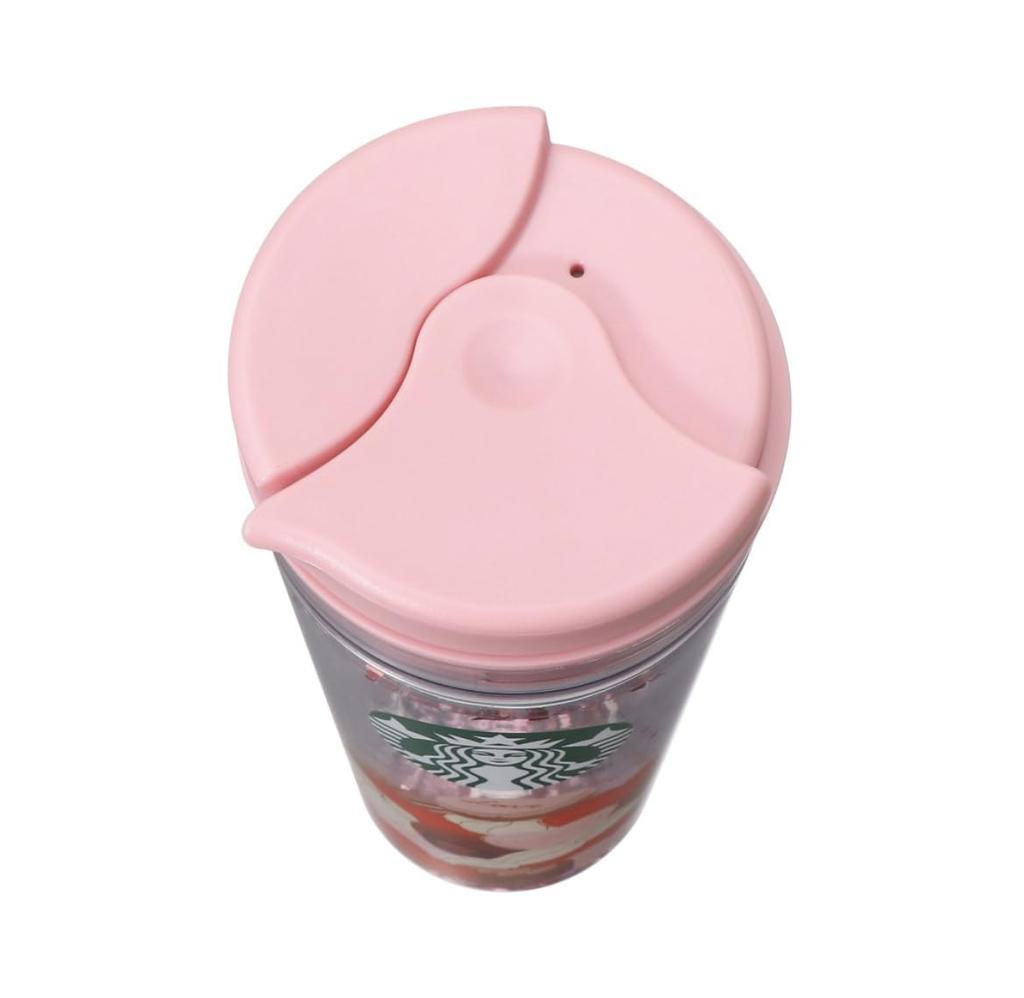 Starbucks Starbucks Tumbler Valentinstag 2024 Wasser im Tumbler Schokolade 473ml WIT