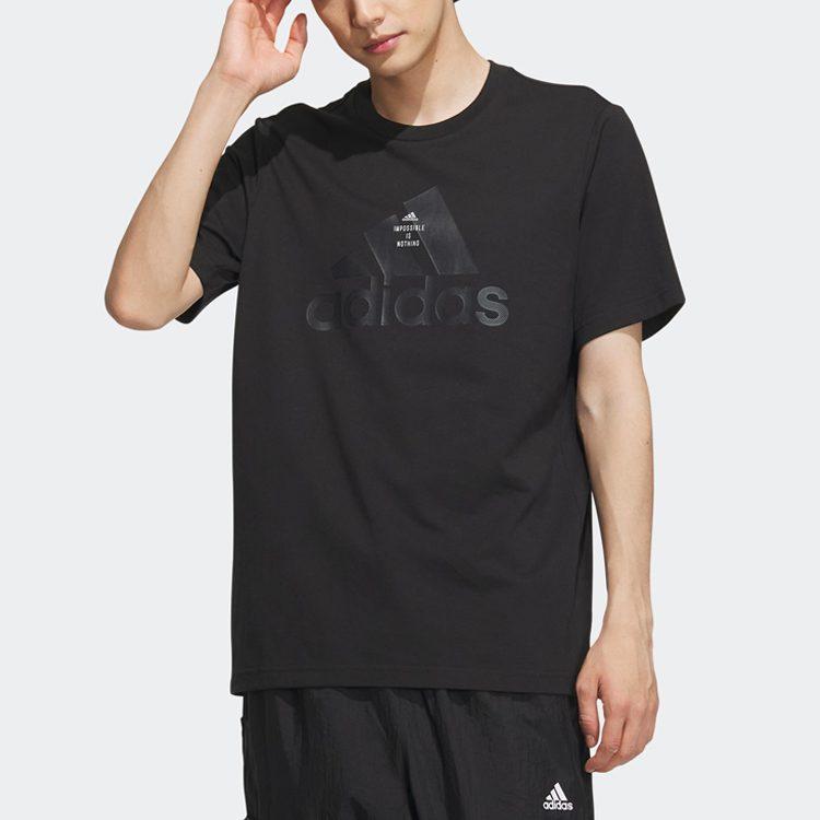 adidas Set In Sleeve T Shirt Men's Black IA8093