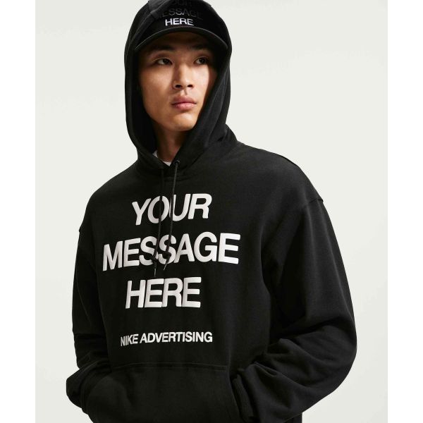 Nike Sportswear Printed Pattern Hoodie Men hoodies IO1649-010
