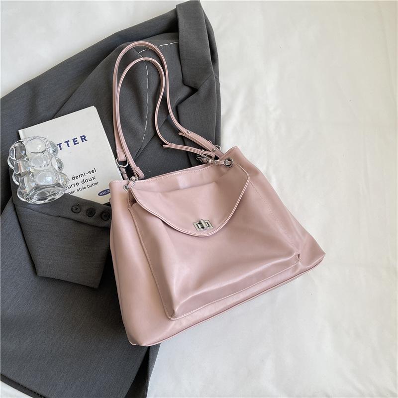 This Year, the Popular Silver Stray Bag Women's 2025 New Versatile Shoulder Underarm Bag Large-capacity Commuter Tote Bag