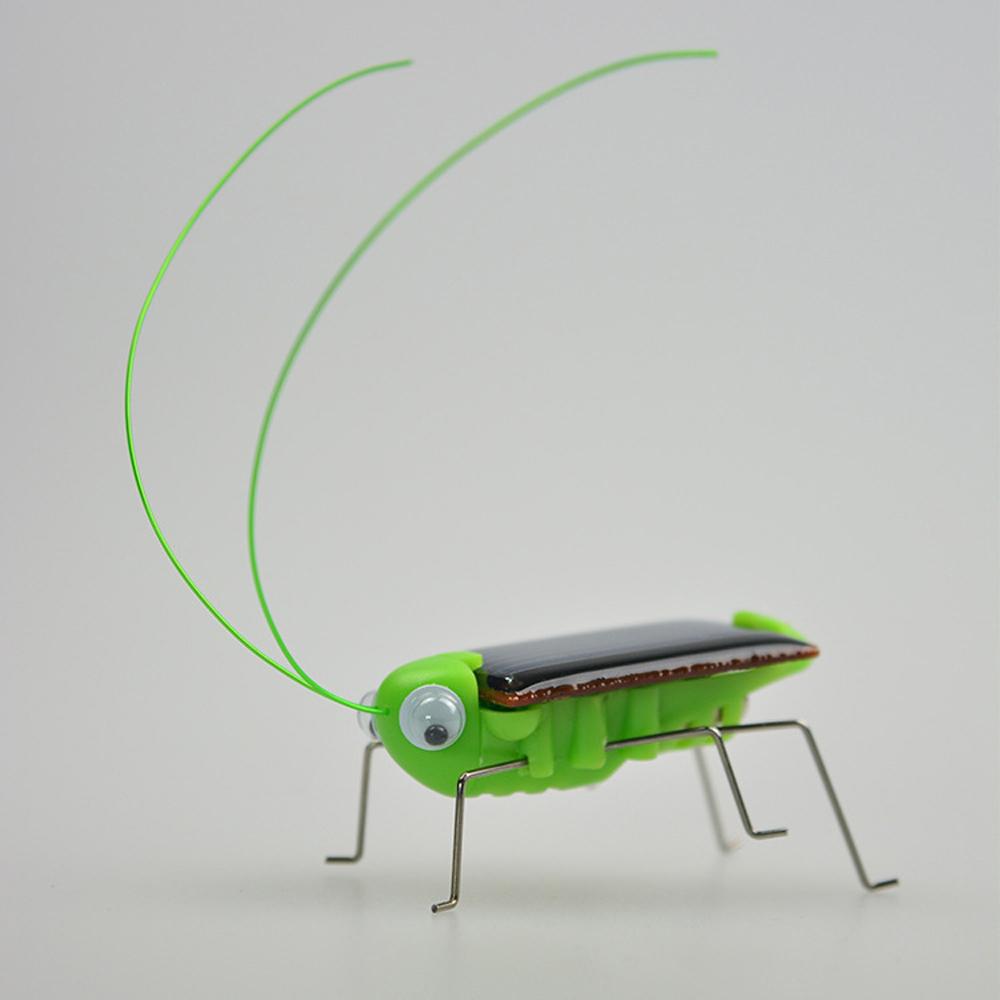 Novelty and Funny Solar Energy Grasshopper Mobile Insect Robot Solar Science Education Toys Fun Interactive Outdoor Toys Gifts