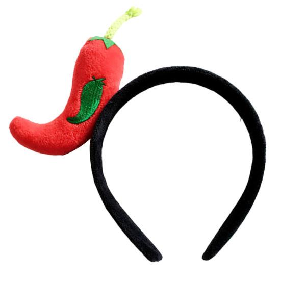 Cute Girls Watermelon Strawberry Plush Headband Hairband Hair Hoop Accessory