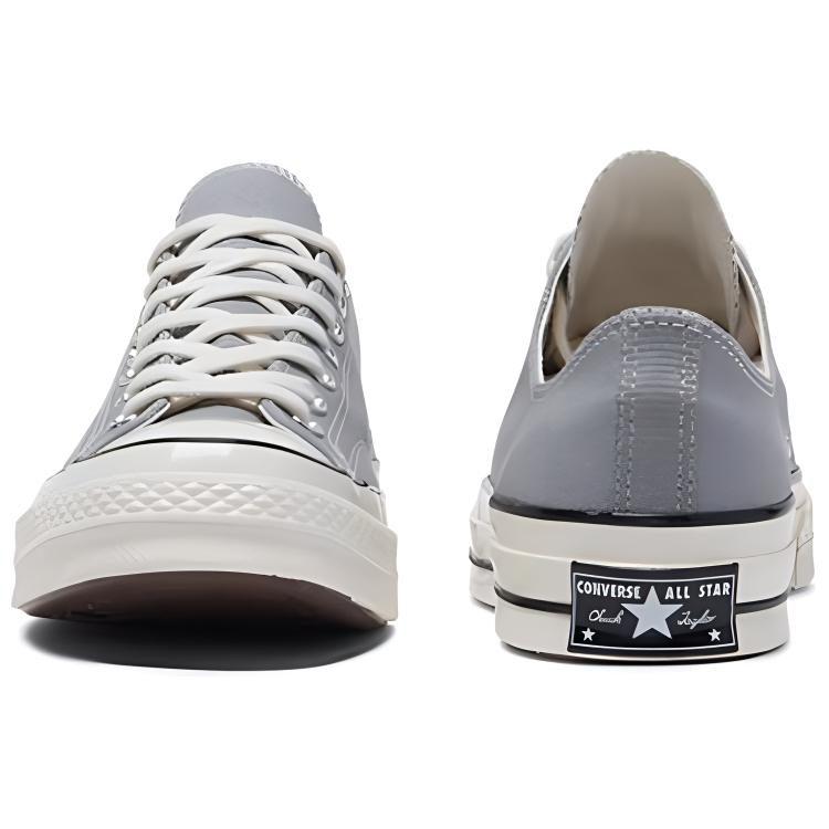 Converse Chuck 70 Breathable Lightweight Breathable And Lightweight Low top Casual Shoes Unisex Gray A12491C