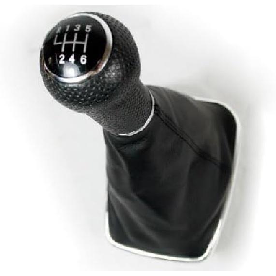 6 Speed Gear Shift Knob Shift Knob Boot Gaitor Fit for VW Golf GTI Jetta Bora MK4 1999-2005