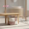 M-40x30x30CM Sundries Sorting Basket Linen Folding Storage Box Home Supplies Organizer for Socks Underwear Baby Toys