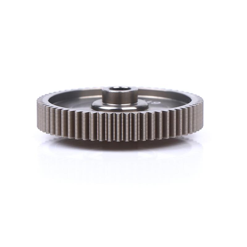 55T 58T 61T High Speed Spur Gear 51004 53665 For Tamiya Tt01 Tt-01 Rc Car Upgrade Accessories