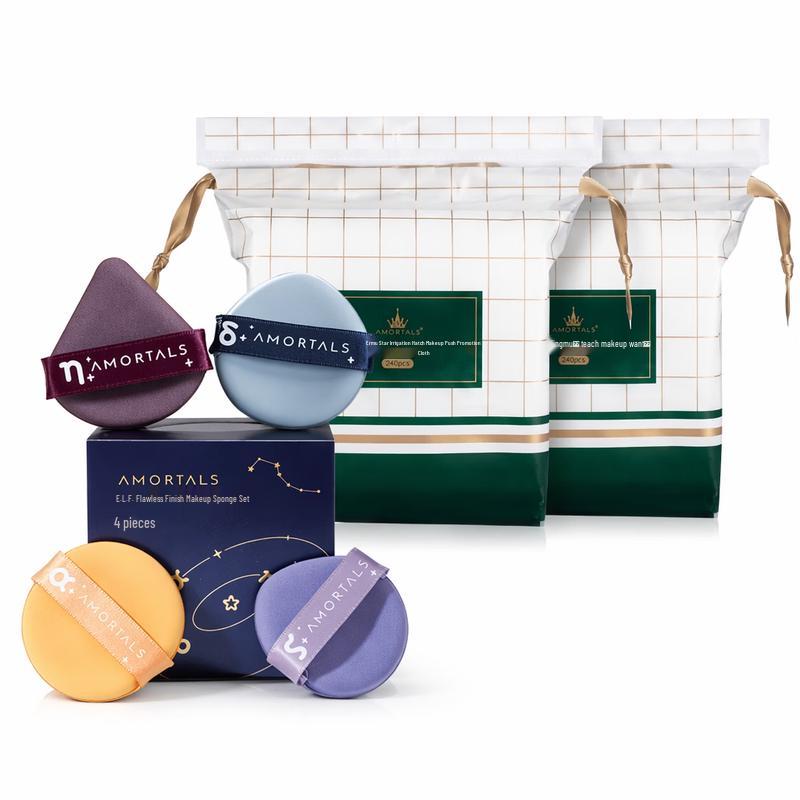 Er Mu Tao Makeup Puff & Cotton Pad Set