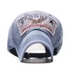 Spring and Autumn Retro Hong Kong Style Washed Cotton Embroidery Alphabet Baseball Cap Men's and Women's Casual Youth Cap Tide