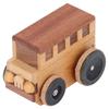 Bus Music Box Unique Wooden Car Bus Music Box Crafts Children"s Gifts Toys Home Decoration Ornaments