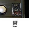 Carbon Fiber Interior Heated Seat Control Cover Trim For Lexus CT200H 2011-2017