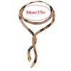 Stylish Retro Snake Necklace Multi Wear Option as Chokers Bracelet or Armband Adjustable Flexible Alloy Materials