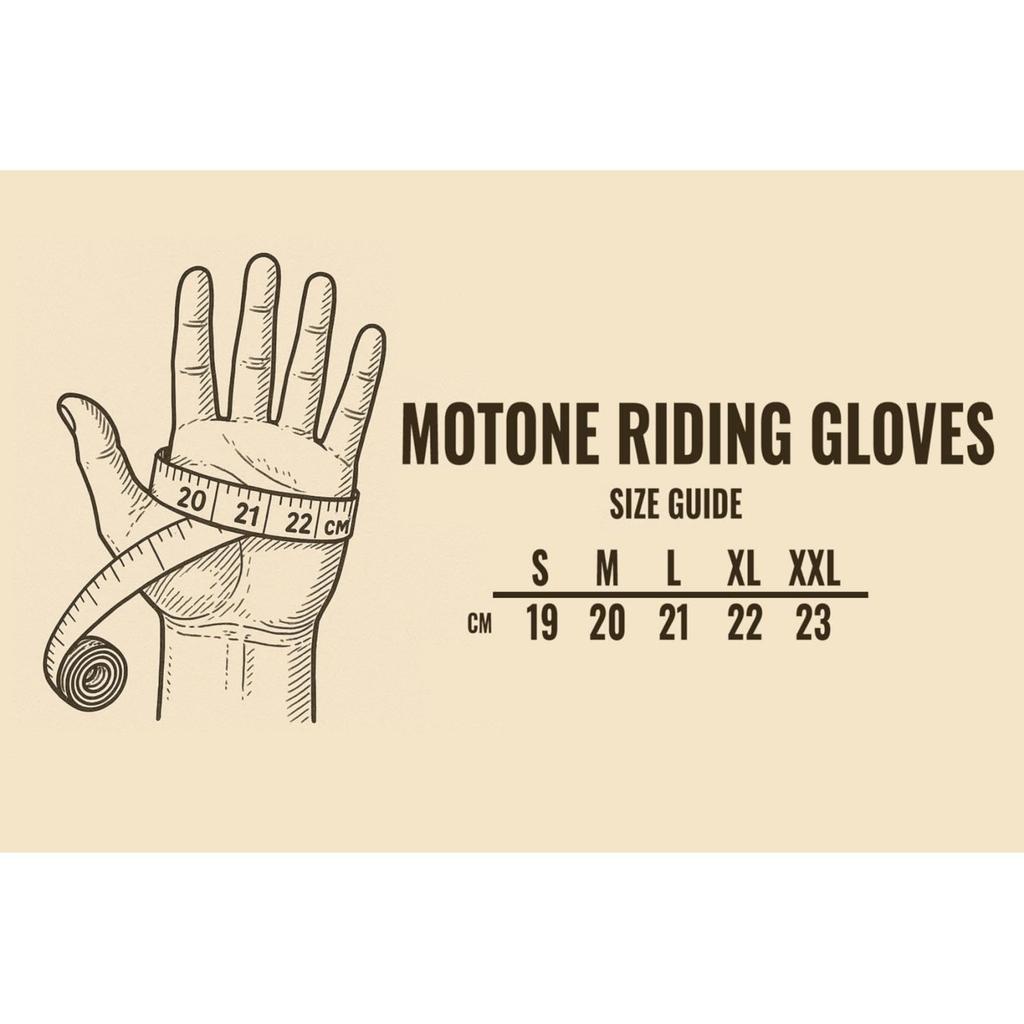 Motone SPECTRE Leather Aniline 5061098760066 Gloves, Cowhide, Black, Medium,