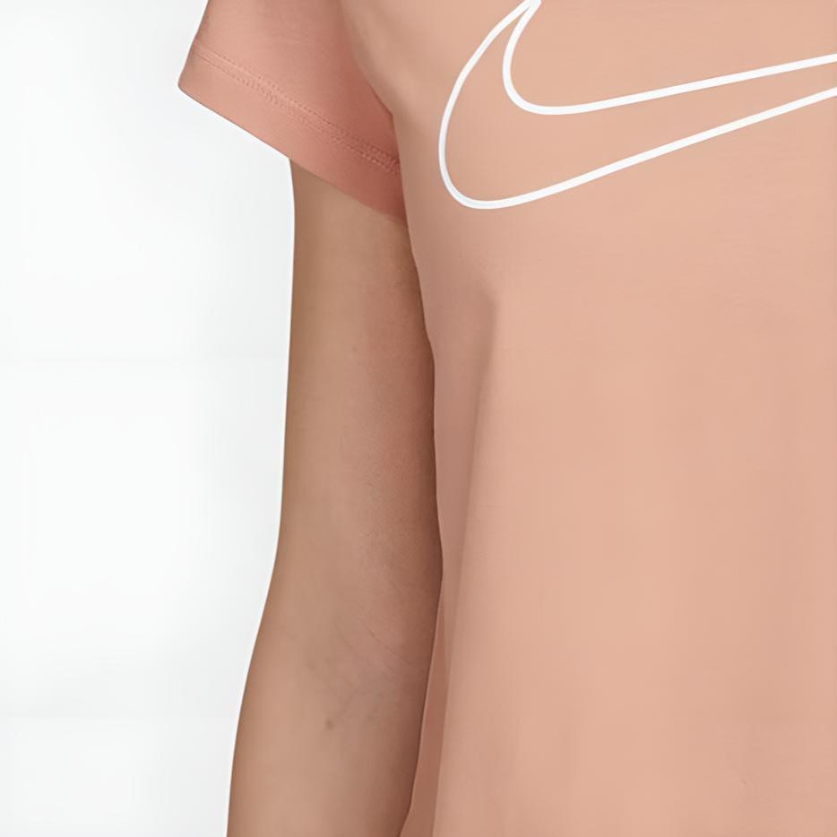 Nike Športové neformálne voľné pletené tričko s krátkym rukávom Dámske topy HV5003-688