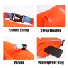 Inflatable swimming float storage bag Belted buoyancy tool  Outdoor swimming emergency buoyancy device