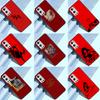 Red Aesthetics Doodles Art Funda For OnePlus 13 12 R 11 9 10 Pro 8T 9RT 10T OnePlus Nord 4 CE 2 3 Lite N30 N20 Case