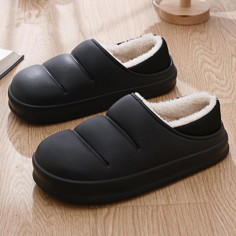 

Winter velvet cotton shoes wool slippers autumn and winter indoor home warmth cotton shoes medium and old cotton 35-36