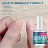 Nail Strengthener Polish, Keratin Nail Treatment for Thin Weak & Damaged Nails, Clear Nail Polish Solution Deep Moisturizer and Smoother Nail Care,