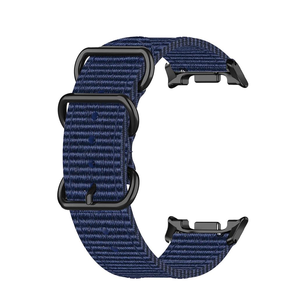 Nylon Strap for Samsung Galaxy Watch 8 40 44mm/Classic 46mm Adjustable Canva Bracelet Watchband for Galaxy Ultra2025 Accessories