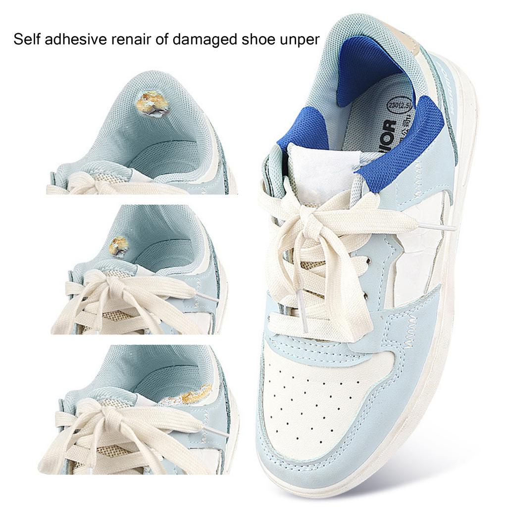 Sports Shoes Repair Patches Self-Adhesive Sports Shoe Heel Repair Patches for Basketball Shoes Leather Shoes Boots
