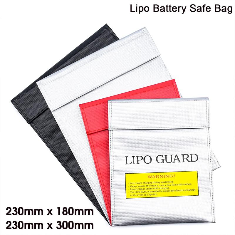 High Quality RC LiPo Battery Safety Bag 2 Sizes Fireproof Waterproof Explosion-proof Safe Guard Charge Sack Safety Bag RC Car