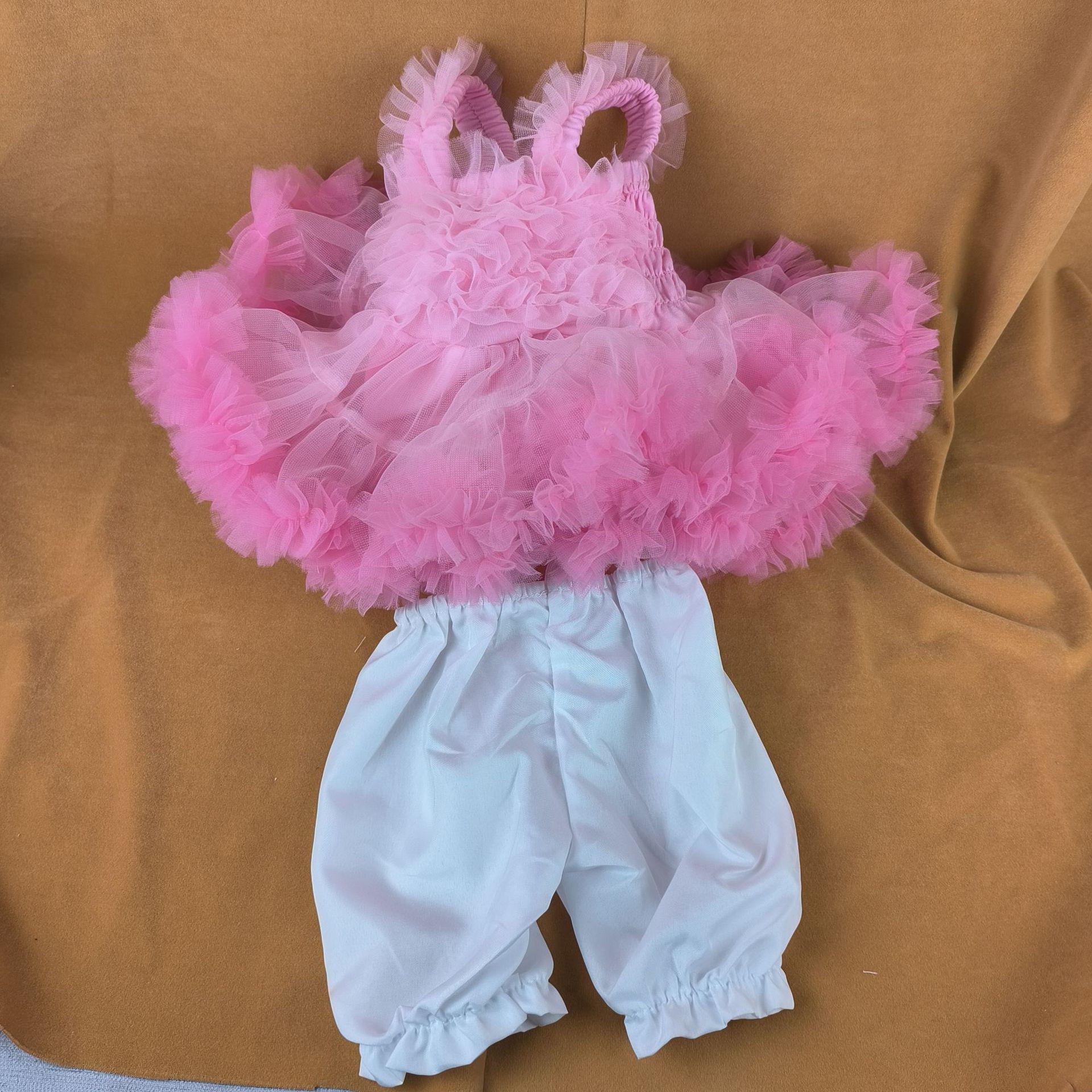 

55см Виниловая Кукла Реборн Одежда Туту 55cm персиковый