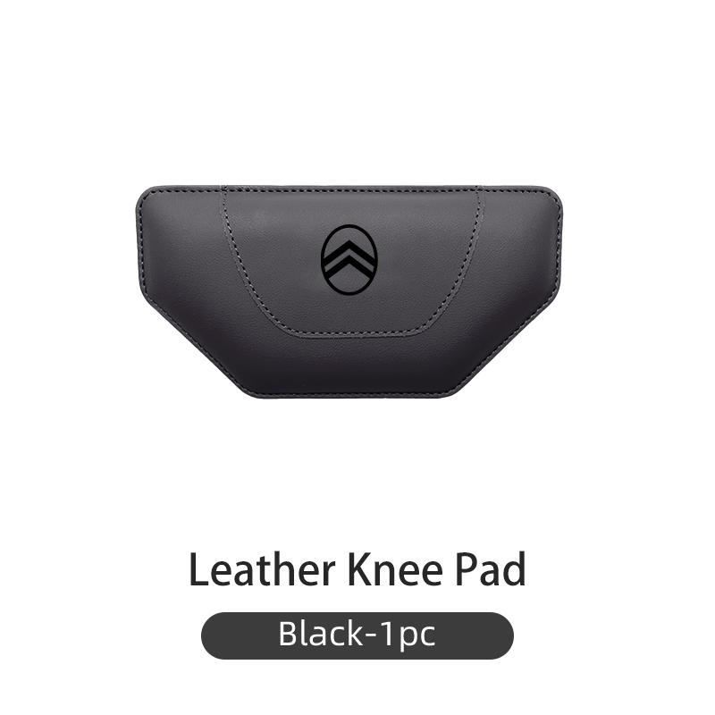 Leather Car Knee Leg Protective Pad Foot Armrest Cushion For Citroen C4 C3 C5 C1 C2 VTS Berlingo Celysee Xsara Picasso Aircross