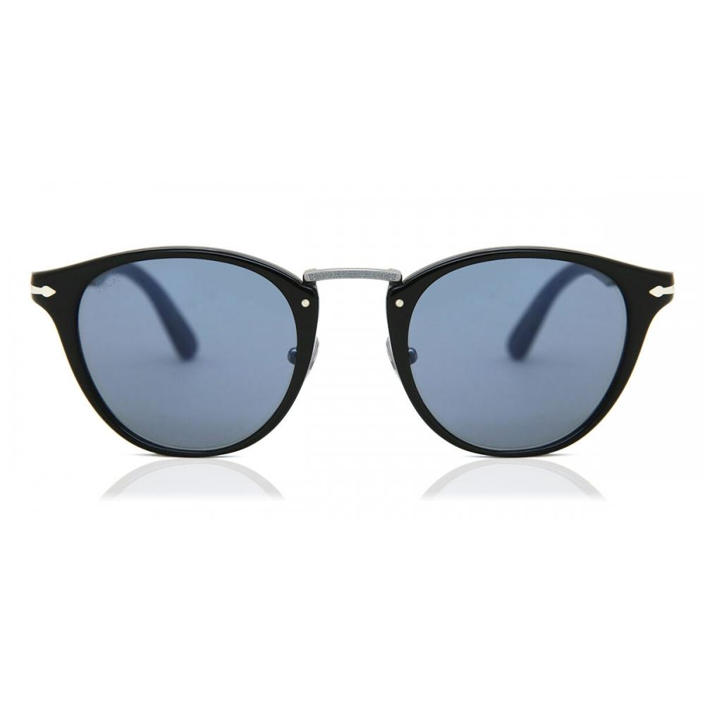 

PerSol Po3108S S Typewriter 95 56 Men SunglaSSeS Black/49