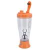 Electric Mixing Cup Simple 350ml Coffee Milk Shaking Bottle Automatic Shaker CupOrange