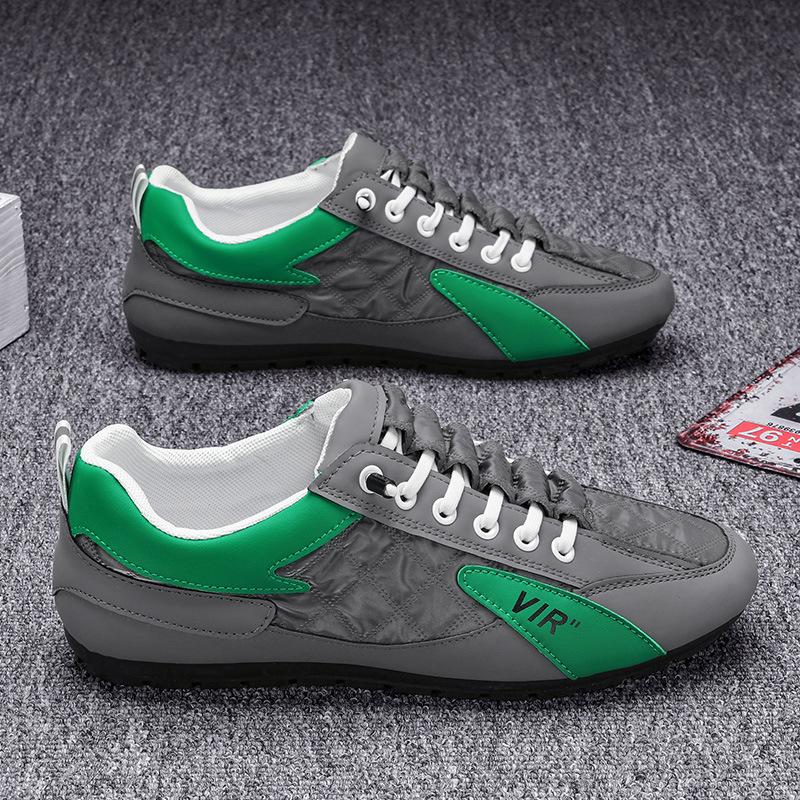 

Размер 38-44 сетчатые ленивые туфли с одной педалью для вождения модные мужские туфли Doudou универсальные туфли Forrest Gump 44