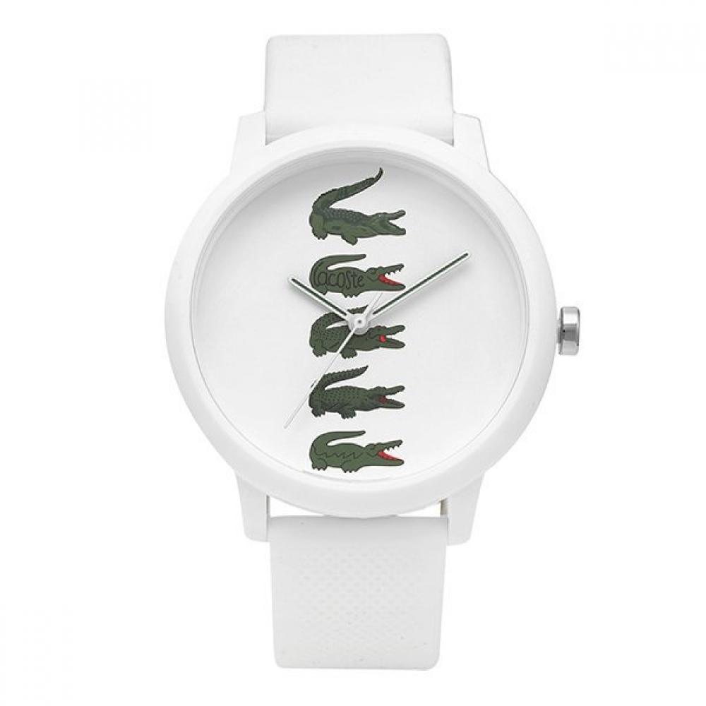 LacoSte Men S Rubber Watch L.12.12 2011280