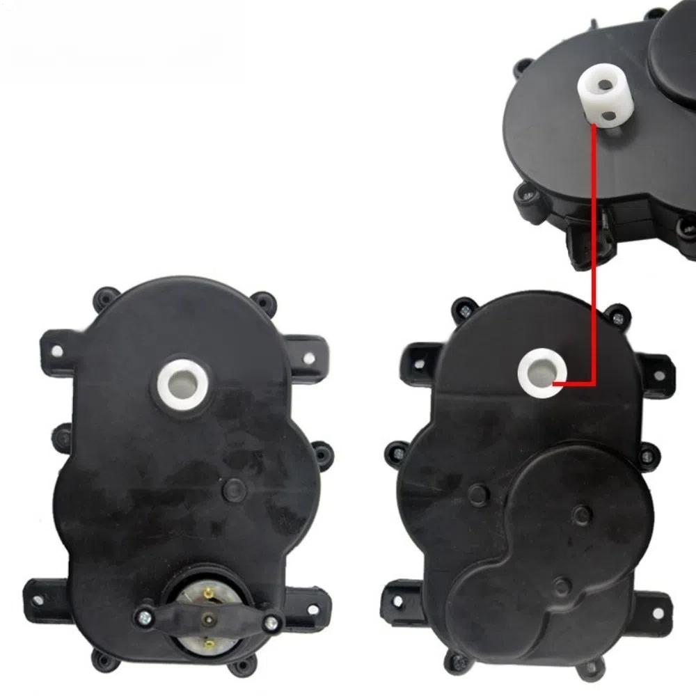 Children'S Electric Vehicle Steering Shaft Motor 12V Ride On Toys Servos Motor Gearbox Easy To Install Plastic Steering Box