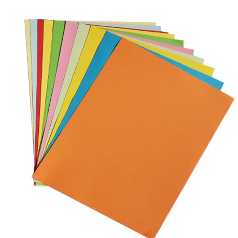 A4 Double-Sided Color Paper & Cardstock Set, 160g/240g, Free Shipping, 100 Sheets