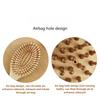 1 Pc Eco-friendly Bamboo Hair Brush Detangling Hairbrush Wooden Air Cushion Massage Comb Wide Tooth And Pointed Tail Cmb