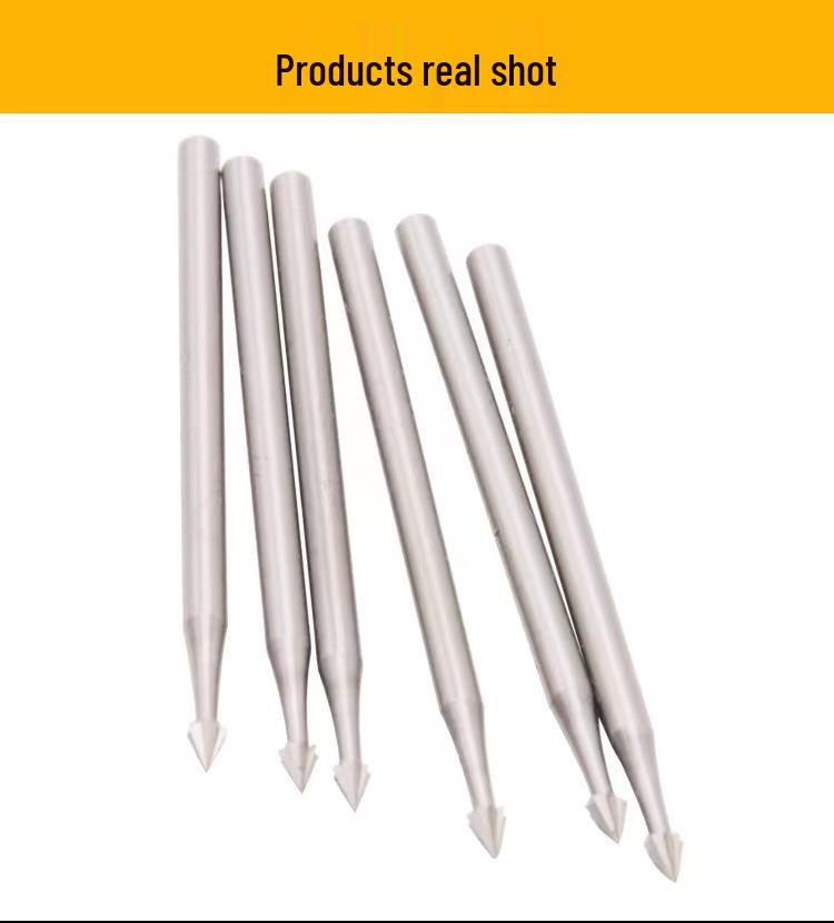 Blue Box Tungsten Steel Micro Carving Burr 2.35mm - Ideal for Jewelry, Needle, and Tooth Carving