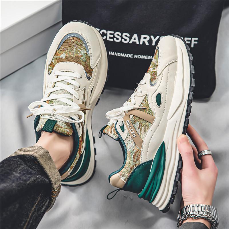 

Men s autumn new low-top street fashion trend lace-up men s shoes Korean version of sports youth tide shoes 39