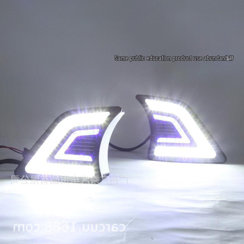 Compatible Daytime Running Lights for 2012-2014 Toyota Hilux, C-Type REVO, Model 13.
